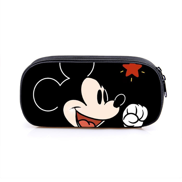 Wholesale Single Layer Pencil Bag Children Cute Cartoon Pencil Case Student Polyester Printed Pencil Bag JDC-PB-Changs001