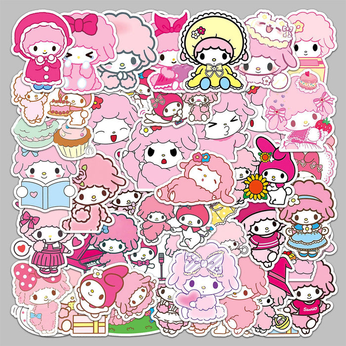 Wholesale 50pcs sheep waterproof decoration  small stickers