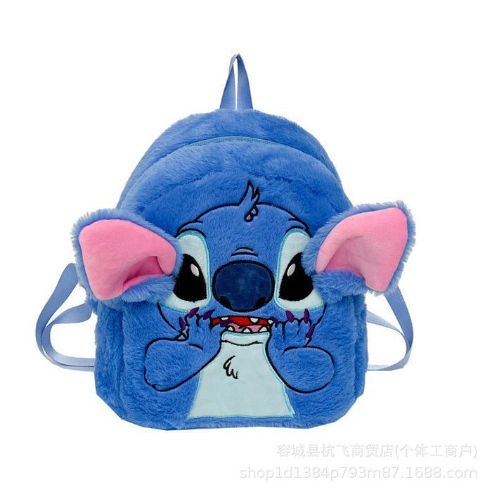 Wholesale Cute cartoon plush doll shoulder bags made of PP cotton