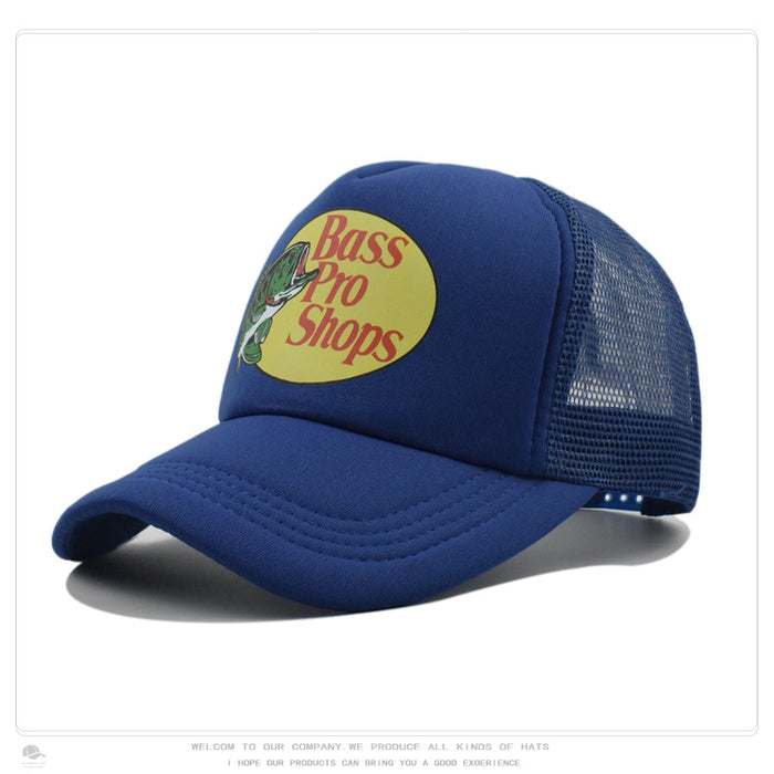 Wholesale Printed baseball cap summer net cap outdoor sunscreen sunshade driver cap