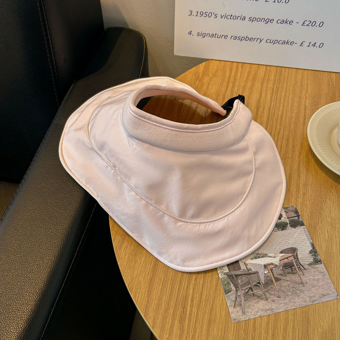 Wholesale Anti-UV foldable hat sunshade lightweight portable empty top breathable sun protection hat