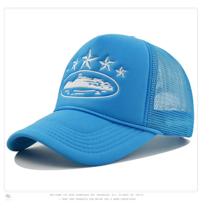 Wholesale Trucker hat summer embroidery visor baseball cap peaked hat