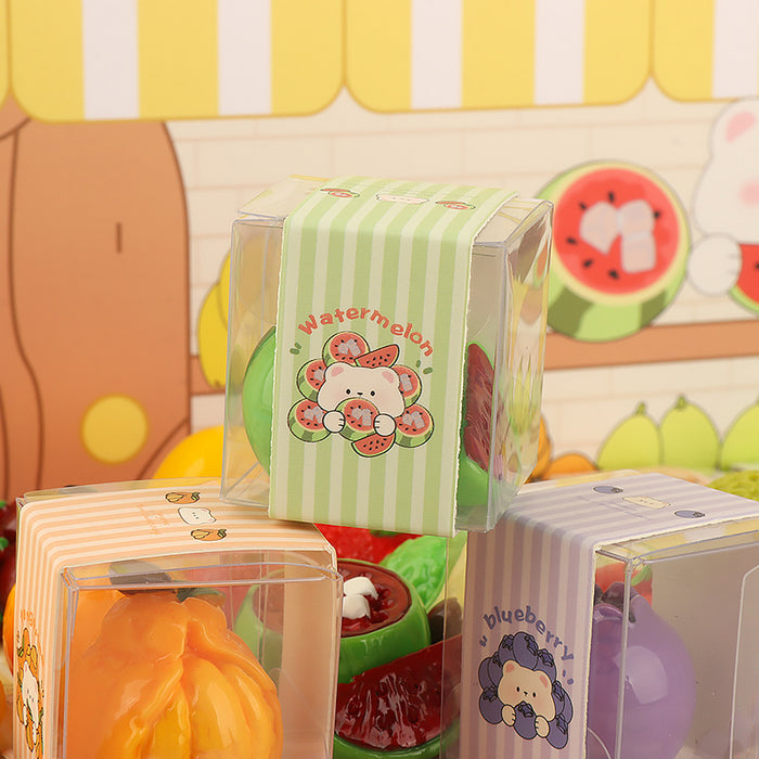 Wholesale Creative Mini Fruit Shop  Resin Fruit Food Toys