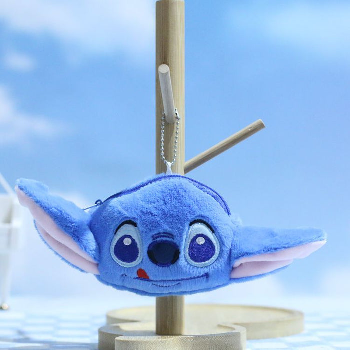 Wholesale Cartoon coin purse small pendant plush toy doll bag doll keychain