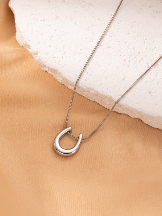 Wholesale Stainless Steel Clavicle Chain Necklace — Asymmetrical Design featuring a Bowknot  Rhinestone Accents  and Heart Pendant
