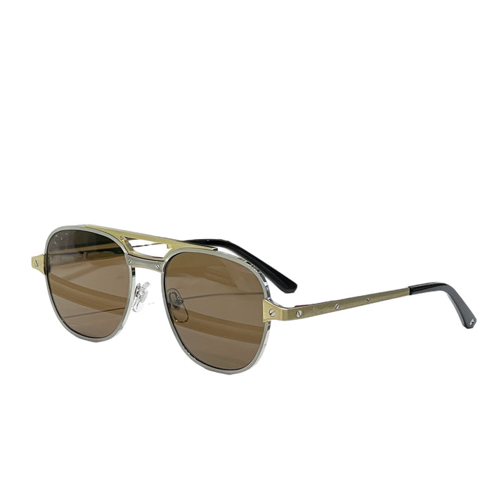 Wholesale Two tone splicing sunglasses, high-end and fashionable sunglasses