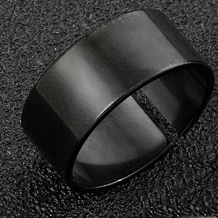 Wholesale Titanium steel ring three piece set jewelry with non fading design, niche opening adjustable