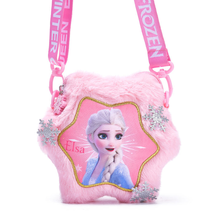 Wholesale Children's plush bag cartoon crossbody shoulder bag