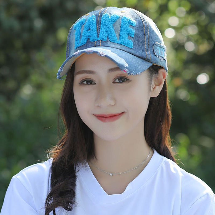 Wholesale Cowboy hat, fashionable and versatile, street sunshade hat, baseball hat, sun protection duckbill hat