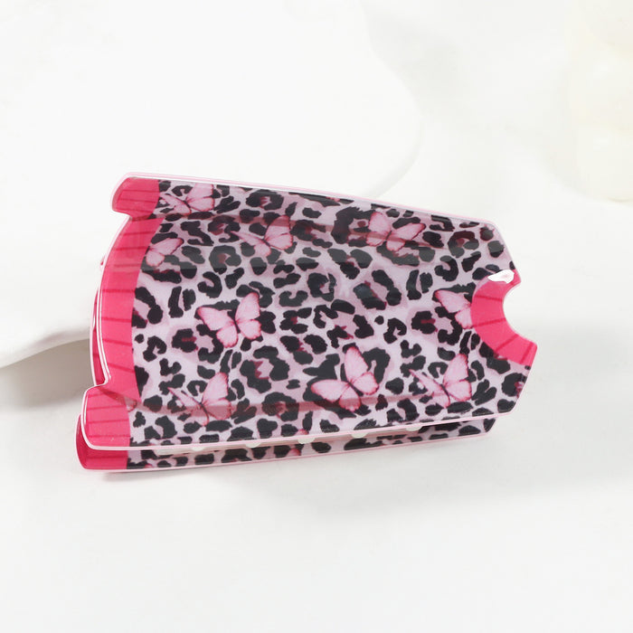 Wholesale Leopard Print Guitar Accessories Cartoon Hair Clips