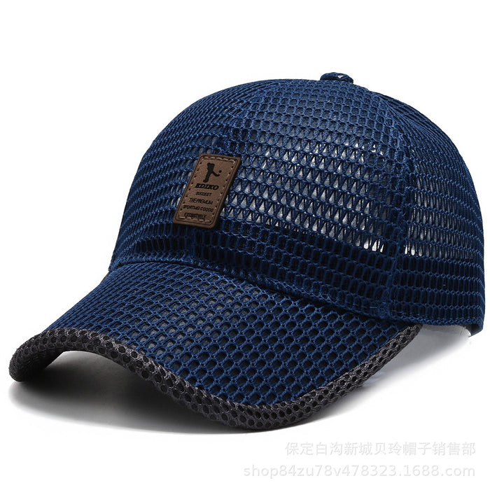 Wholesale Hat Mesh Baseball Hat Sunshade Breathable Sports and Leisure Sunscreen Hat