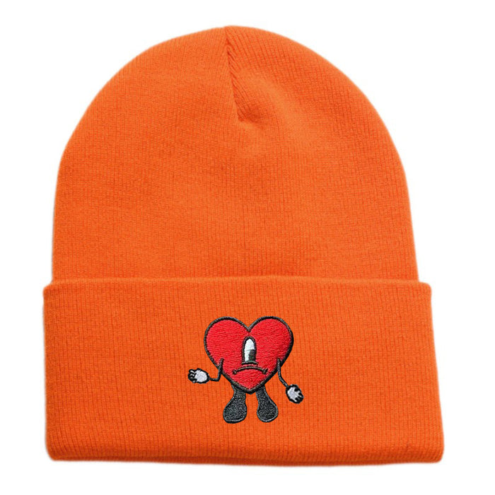 Wholesale Cartoon Embroidery Acrylic Wool Knitted Hat JDC-FH-Shengn006