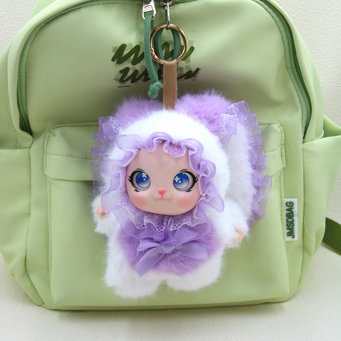 Wholesale Lolita Rabbit Plush Doll Toy Pendant Able Ornament Gift