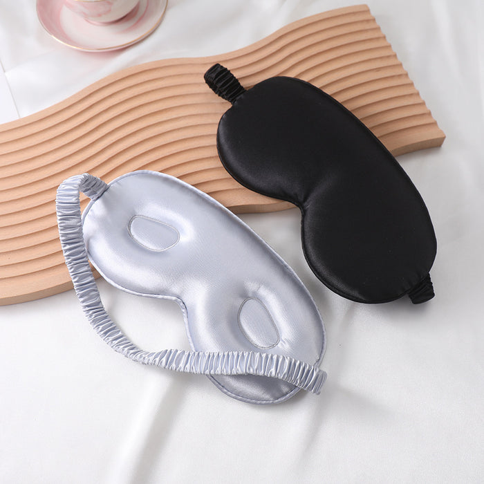 Wholesale Simulated silk 3D blackout sleep eye mask