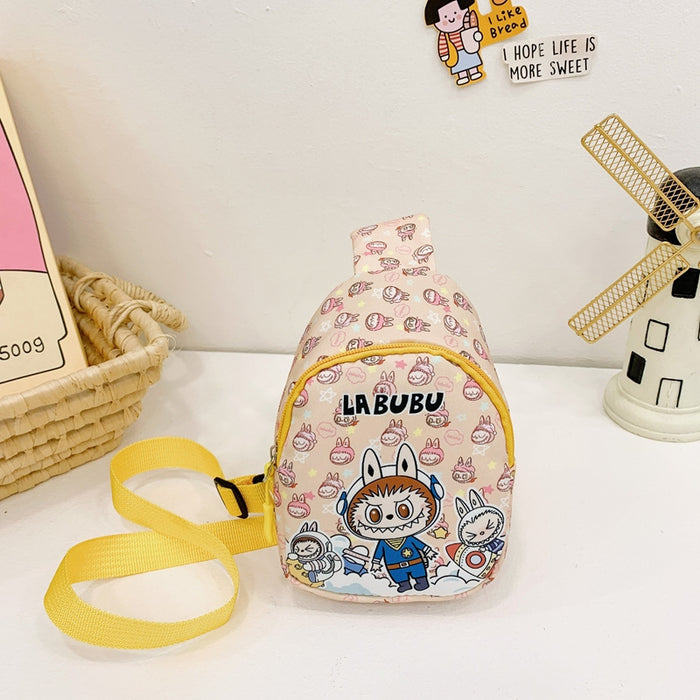 Wholesale Children' s Plush Fabric  Cute Cartoon Shoulder Bags