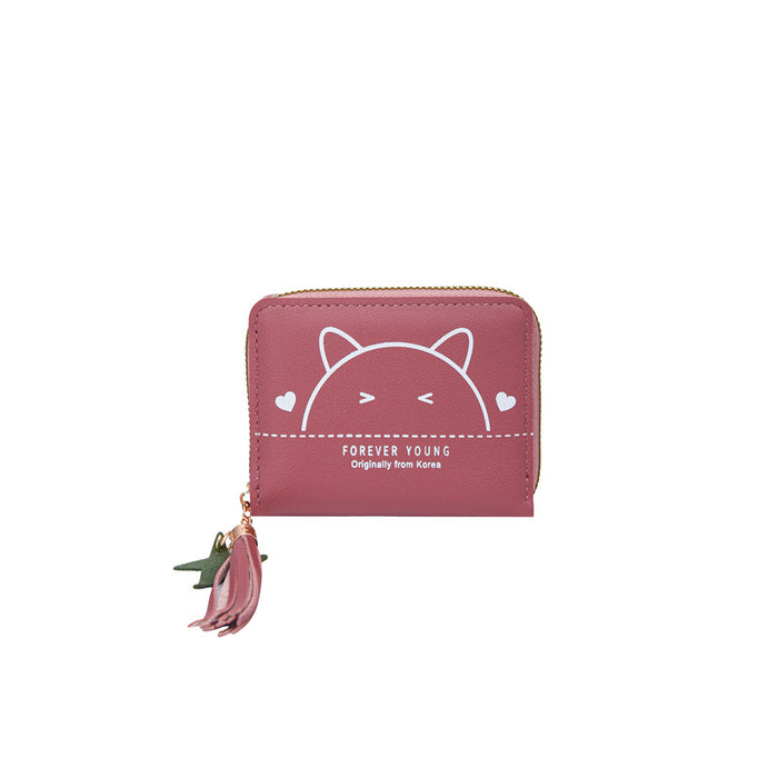 Wholesale 3pcs Simple Fresh Short Coin Purse Wallet
