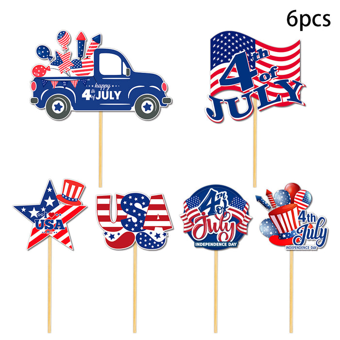 Wholesale Theme Creative Flag Vase Plugin Party Desktop Scene Decoration Supplies