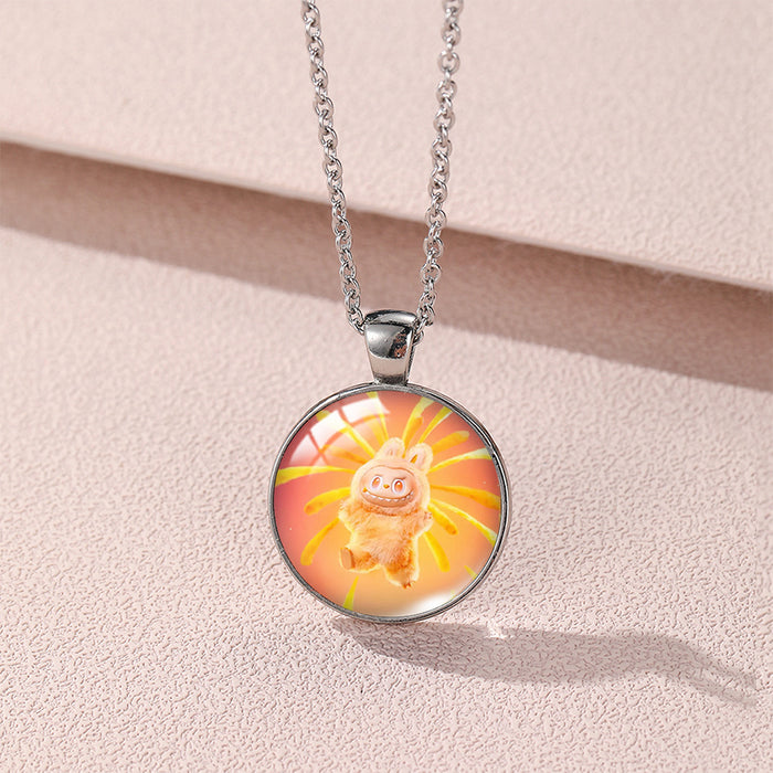 Wholesale Anime Doll Peripheral Necklace Pendant Student Sweater Chain Trinkets