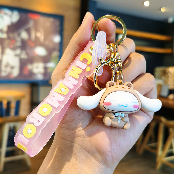 Wholesale Cartoon Doll 3D Rubber Keychain JDC-KC-Tingm082