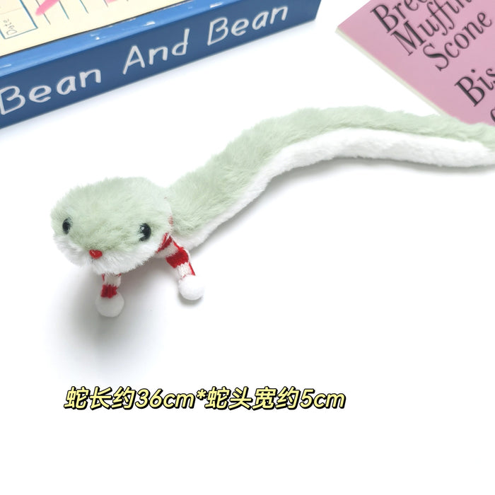 Wholesale Snake Cartoon Snake Doll Accessories Hat f Snake Decoration Plush Doll Small Gift Personalized