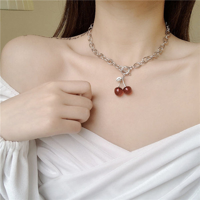 Wholesale Titanium steel necklace versatile high-end sweater chain accessories collarbone chain accessories