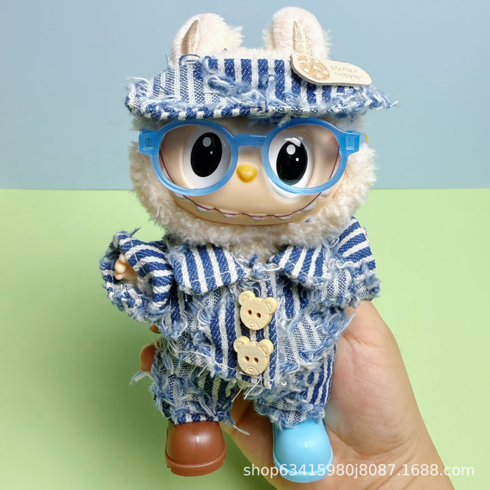 Wholesale Doll clothes can be worn and replaced with plush clothes and accessories