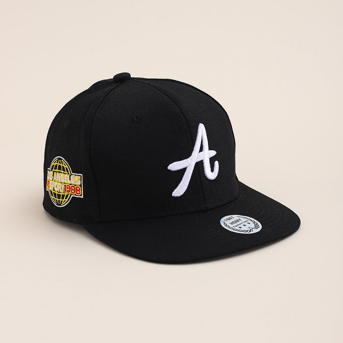 Wholesale Baseball cap flat brim casual high quality fashionable embroidered letters sun protection hat