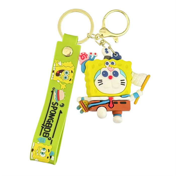 Wholesale Cartoon Silicone Doll Keychain JDC-KC-HaoXi025