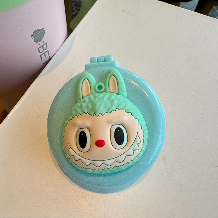 Wholesale Cartoon folding mirror and portable mini air cushion comb
