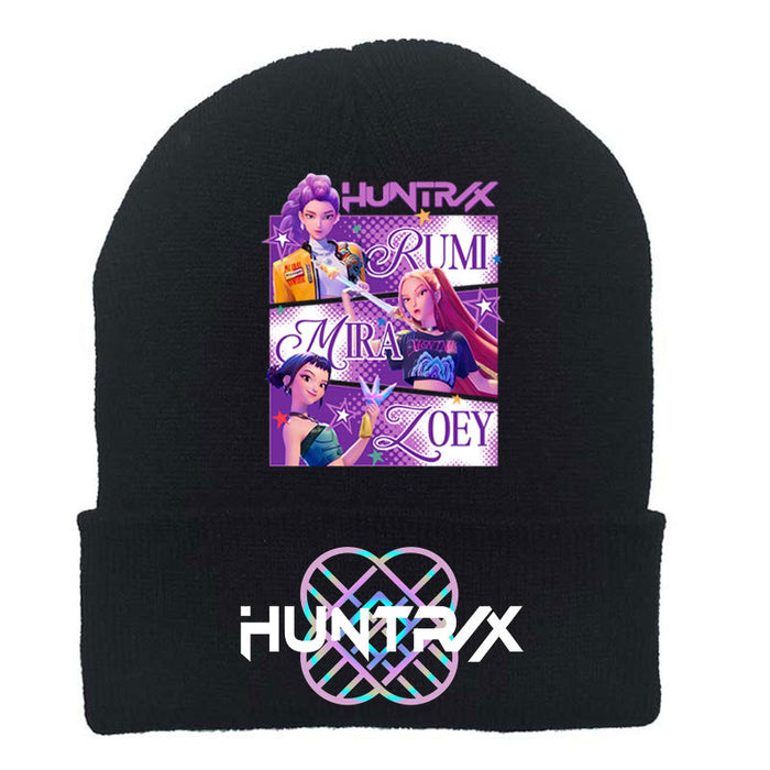 Wholesale KPOP cartoon merchandise winter warm hat