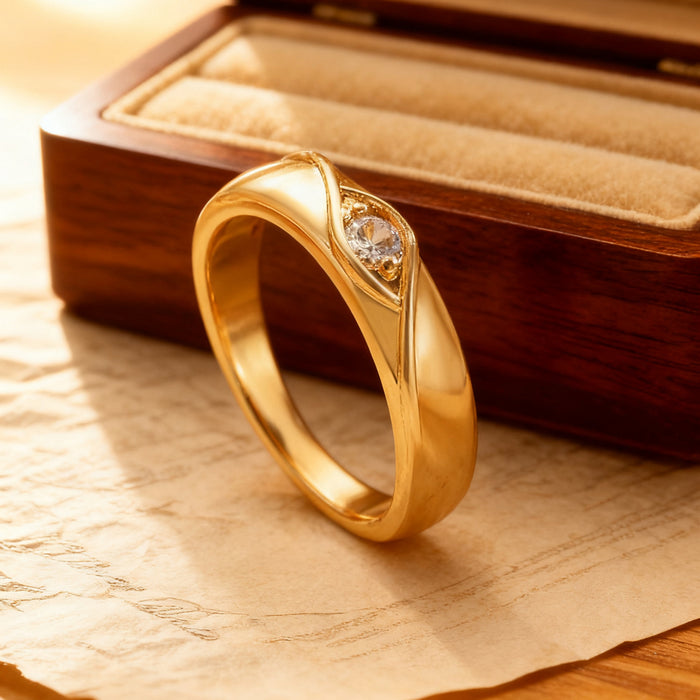 Wholesale Simple wedding clean lines rings