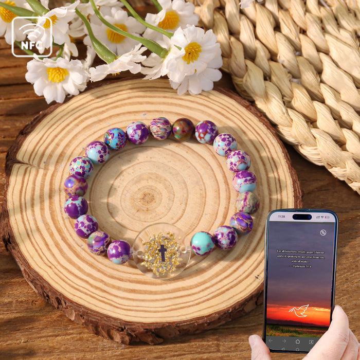 Wholesale Induction cross elastic stone bracelet niche crystal bracelet jewelry