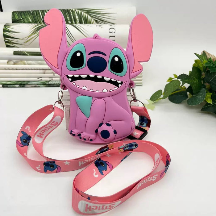 Wholesale stilley silicone bag cute doll children's bag small satchel keychain coin purse