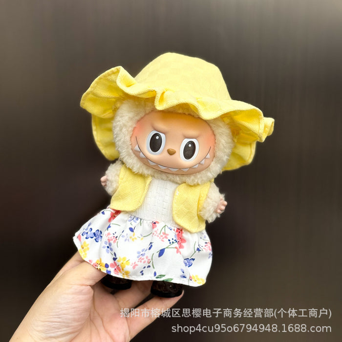 Wholesale 17cm Cartoon Doll Clothes Set