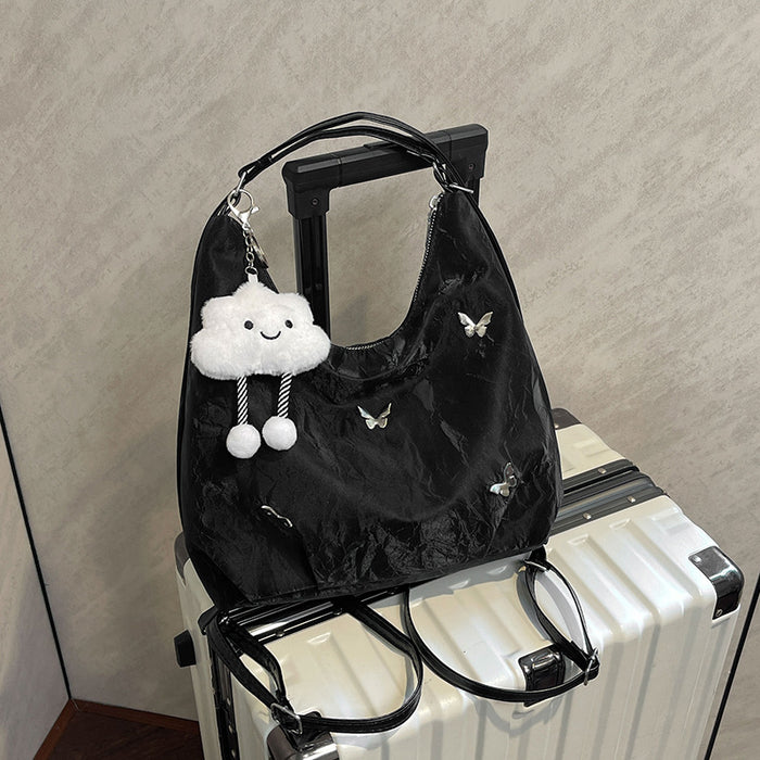 Wholesale New casual large capacity bag with a niche design, commuting backpack, single shoulder backpack