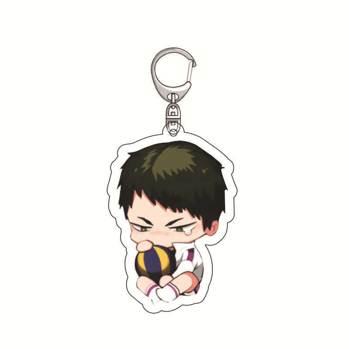 Wholesale Anime-themed keychain cute acrylic pendant