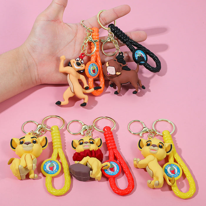 Wholesale Cartoon Anime Keychain Anime Cute Key Pendant Doll Bag Pendant Keychain