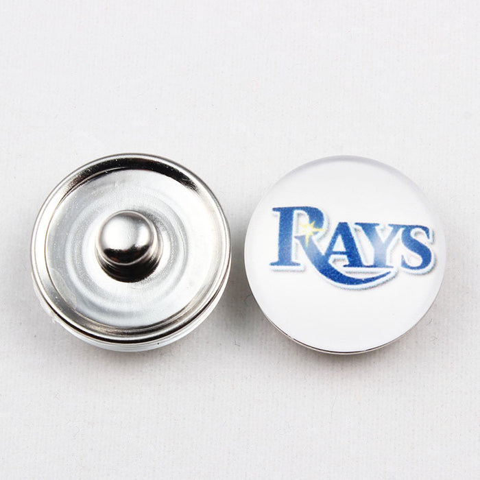 Wholesale 10 pairs/ pack 18mm Ice Hockey Team Button