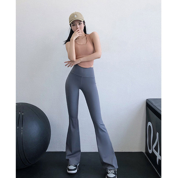 Wholesale Wide leg yoga pants, tight fit, high waist, hip lifting, exercise, fitness, leisure, high elasticity