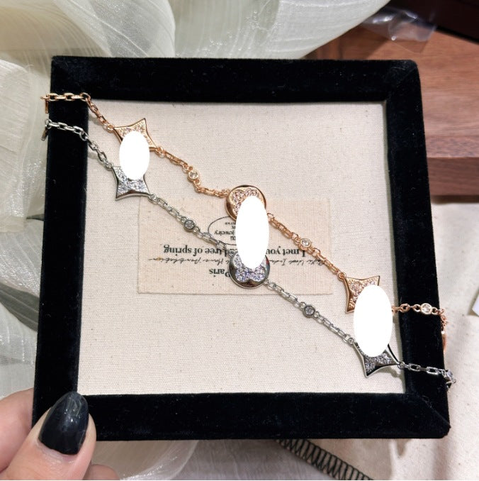 Wholesale Light luxury versatile high-quality bracelet diamond full diamond bracelet wholesale for girls