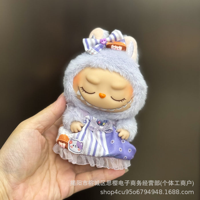 Wholesale 17cm mini doll clothes plush clothing replacement