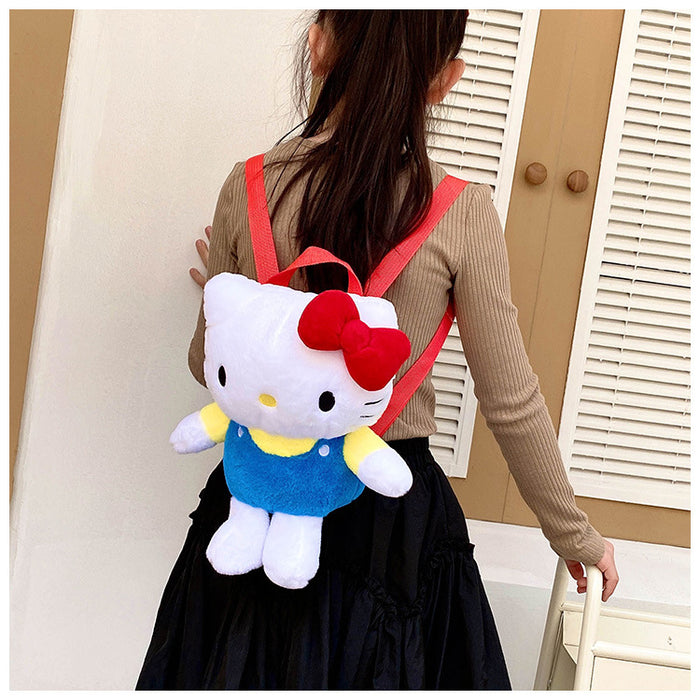 Wholesale Cartoon Small Backpack Children's Fun Coin Purse Travel Leisure Snack Bag Cute Plush Shoulder Small Schoolbag