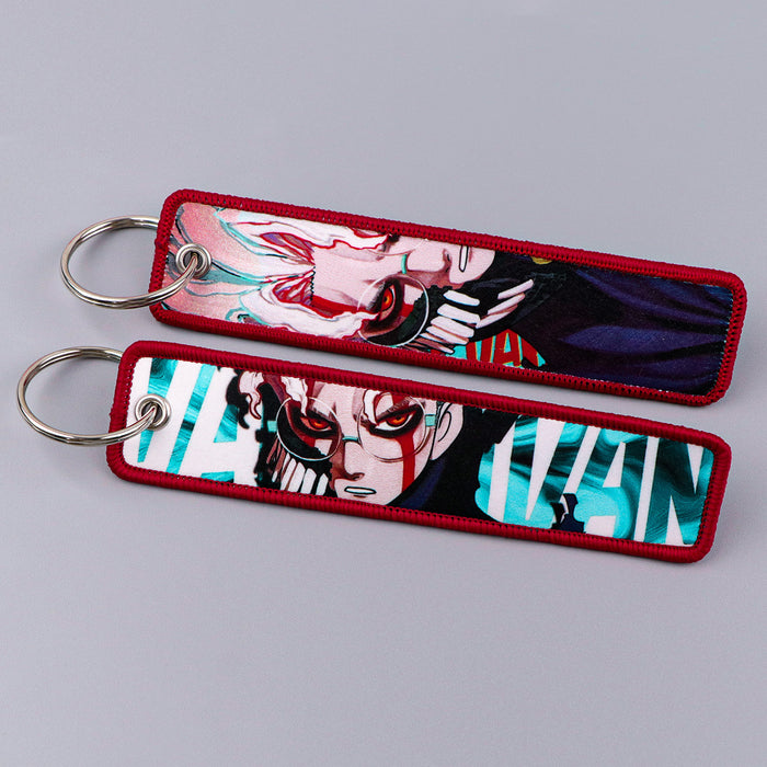 Wholesale Cloth Anime Dandadan Keychain Charms Trendy Gift Bag Charm Car Key Accessory Bulk Resale MOQ≥3