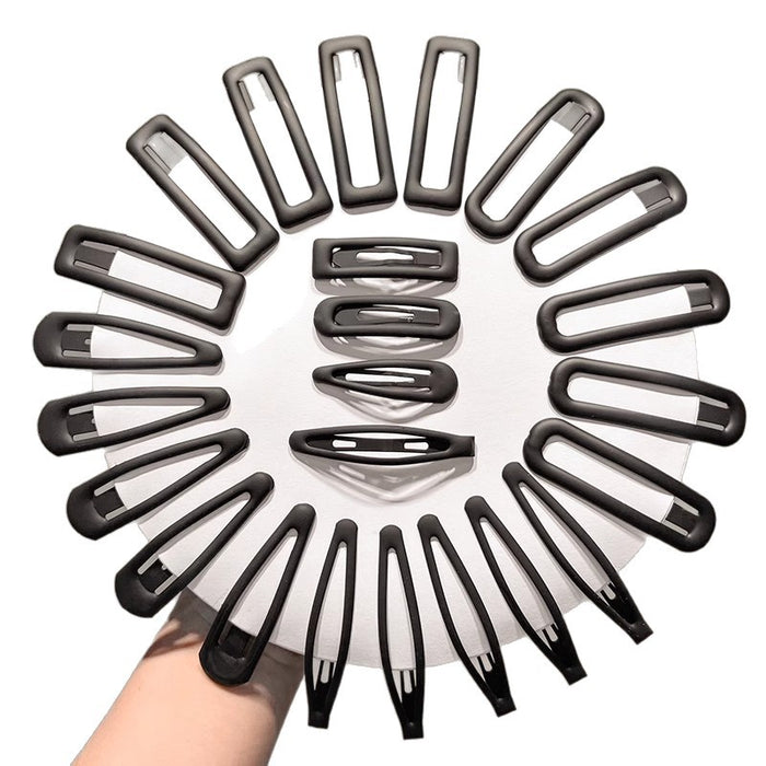 Wholesale Black Matte Hair Clips for Women