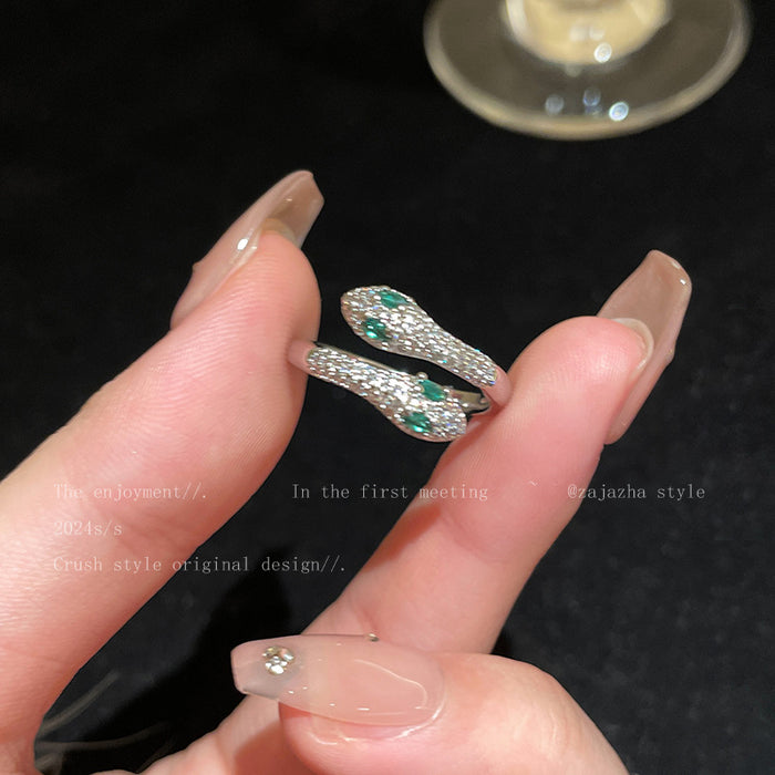 Wholesale Full Diamond Spirit Snake Bracelet, Light Luxury, Fashionable, High End, New Year's Style Jewelry