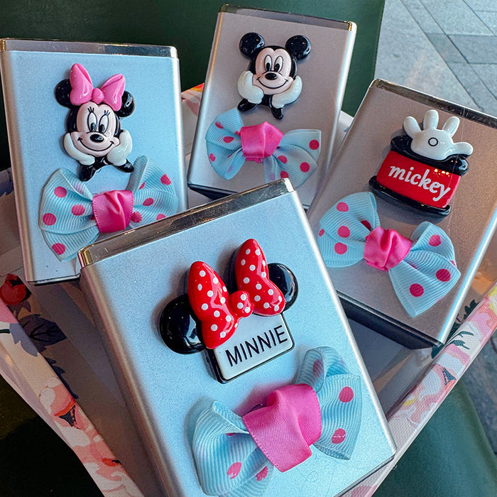 Wholesale Cartoon pen holder, creative, fashionable, cute, bow tie storage rack, office desk