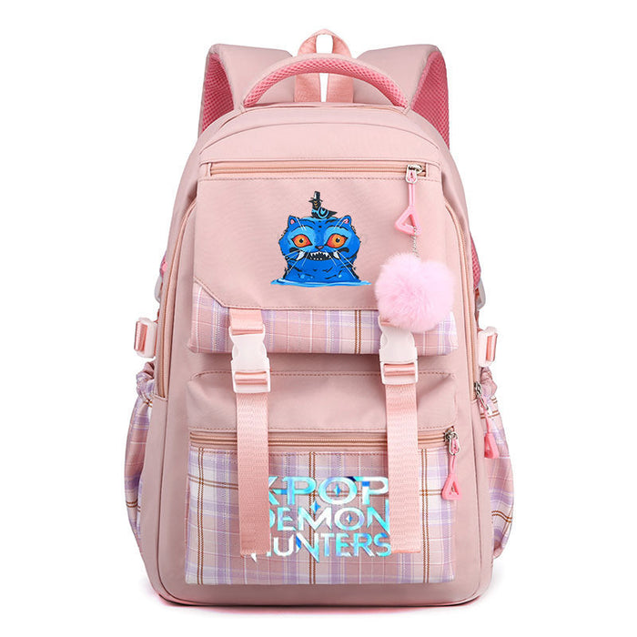 Wholesale  Kpop Printed School Bag Junior High School Large Capacity Backpack