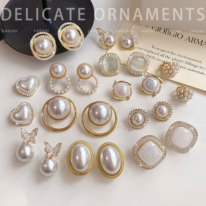 Wholesale Vintage Pearl Earrings JDC-ES-Guany013