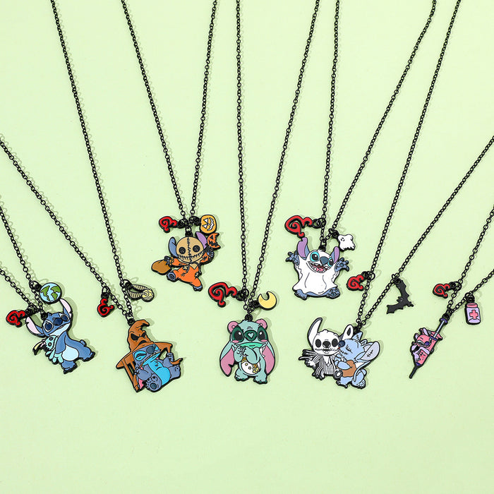Wholesale New Christmas Pendant Anime  Necklace Anime Peripheral Accessories