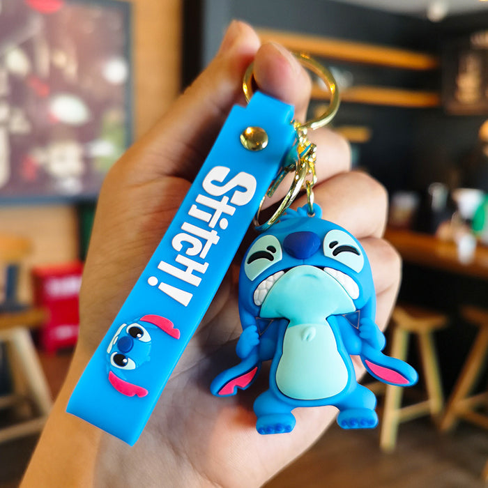 Wholesale Cartoon Doll Silicone Keychain JDC-KC-Tingm136